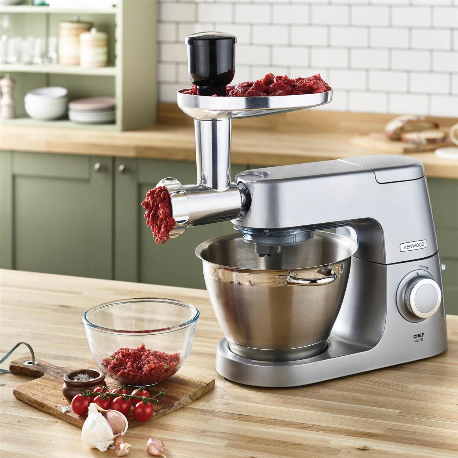 Kenwood Food Mincer Attachment - Grey