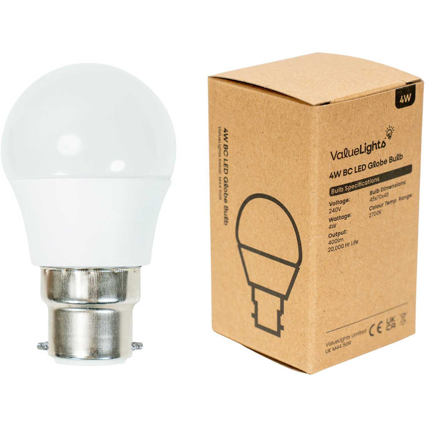 Image of 2 Pack B22 White Thermal Plastic&hellip;