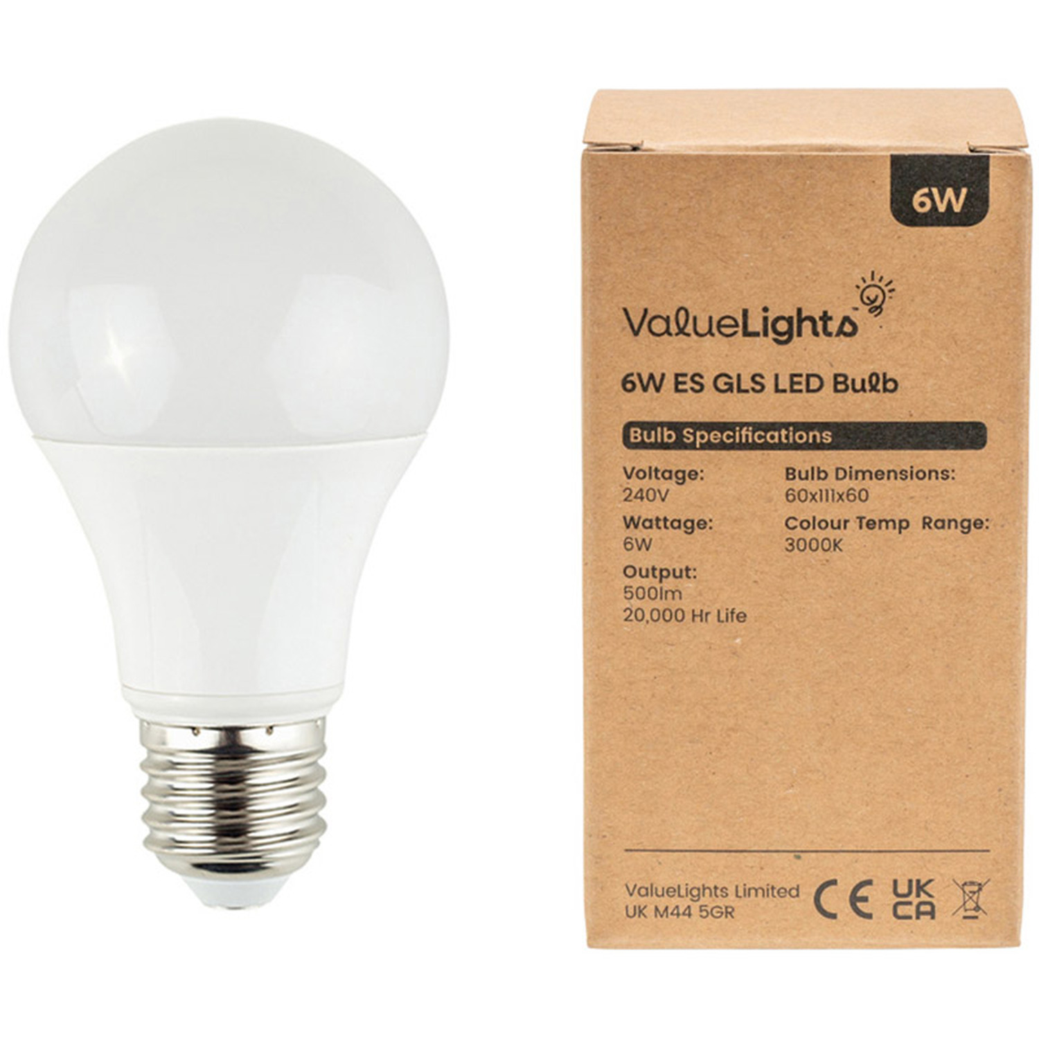 Image of 3 Pack E27 White Thermal Plastic&hellip;