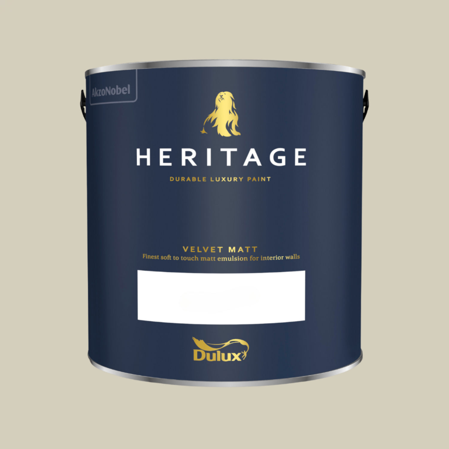 Dulux Heritage Walls and Ceilings Green Earth Velvet Matt Emulsion Paint 2.5L