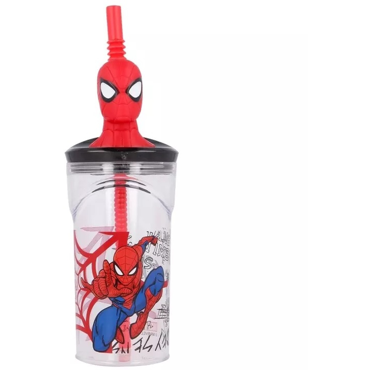 Image of Spiderman Urban 3D Figurine Tumbler 360ML&hellip;