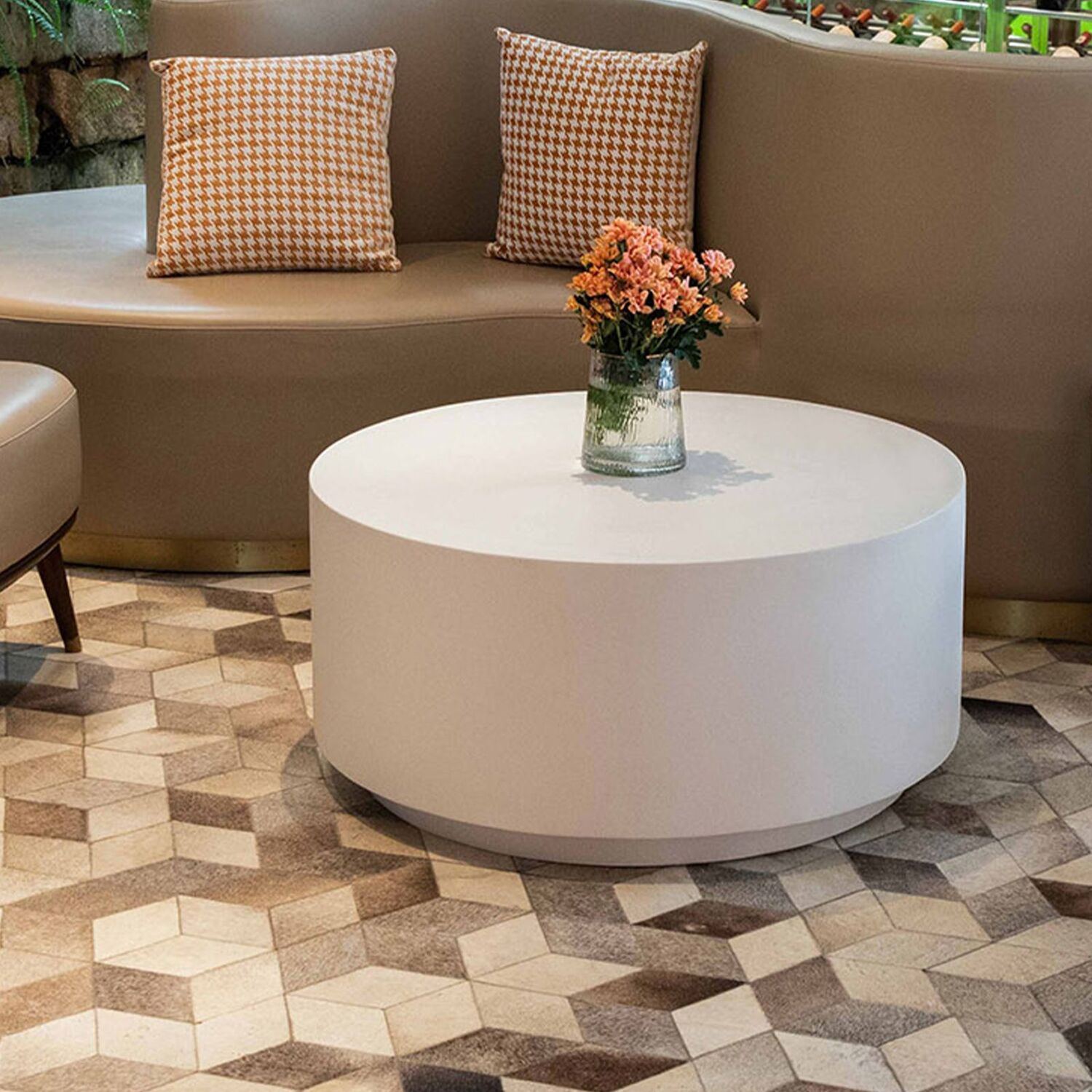 Elementi Rome Grc Coffee Table - Cream White