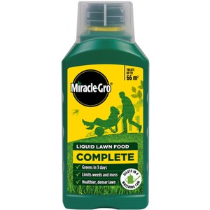 Complete Liquid Lawn Feed Concentrate Nitrogen Potassium Iron 1L