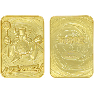 Yu-Gi-Oh! Limited Edition 24k Gold Plated Time Wizard Metal Card