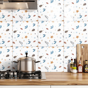 Lifeideas Set of 10 Botanical Pattern Wall Stickers