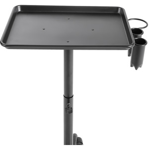 Adjustable Salon Tray Cart on Wheels