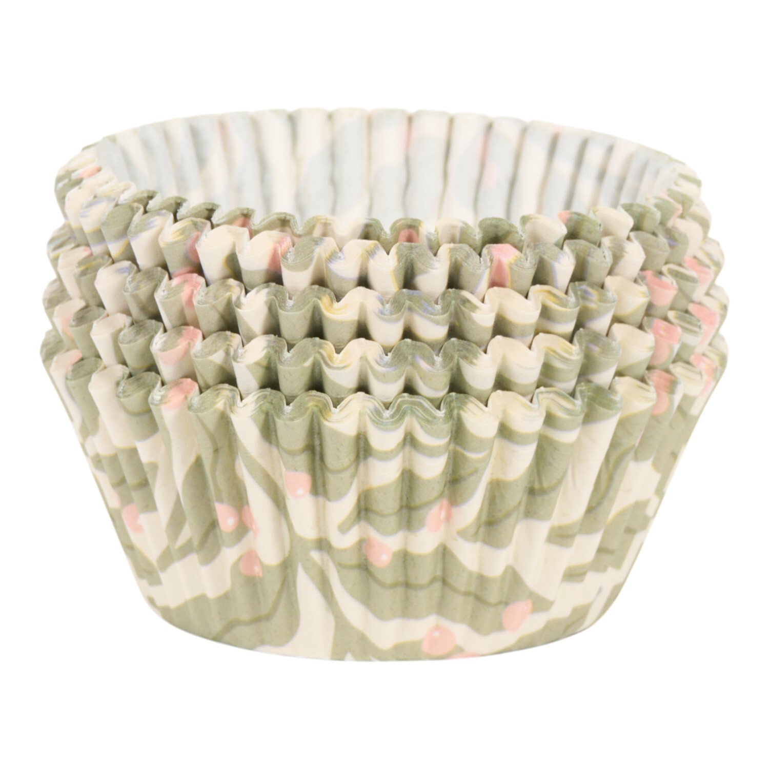 Image of Pack of 100 Green Leaves Cupcake&hellip;