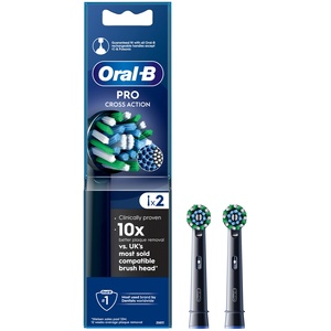 Oral-B CA Black X-Filaments Replacement Head 2Pk