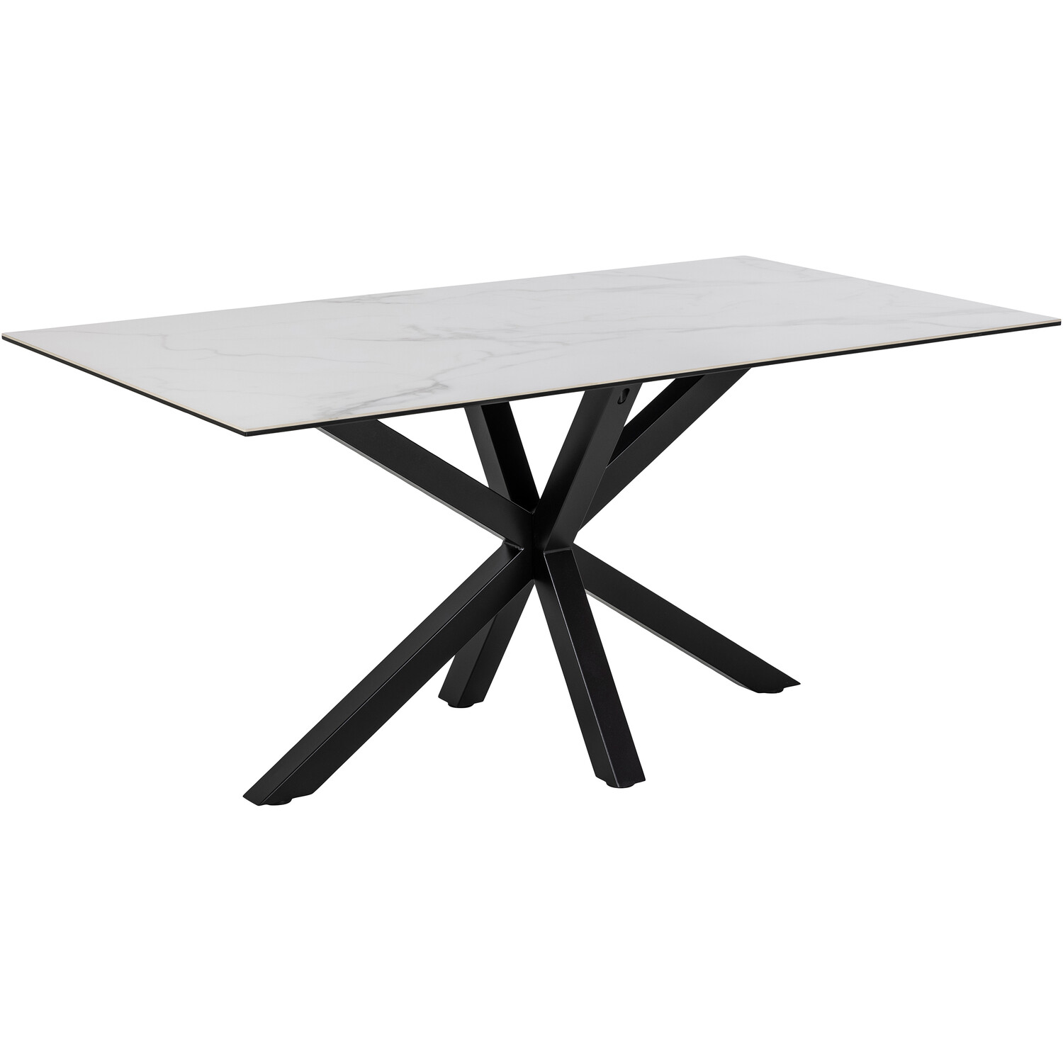 Heaven Ceramic Dining Table - White 160cm