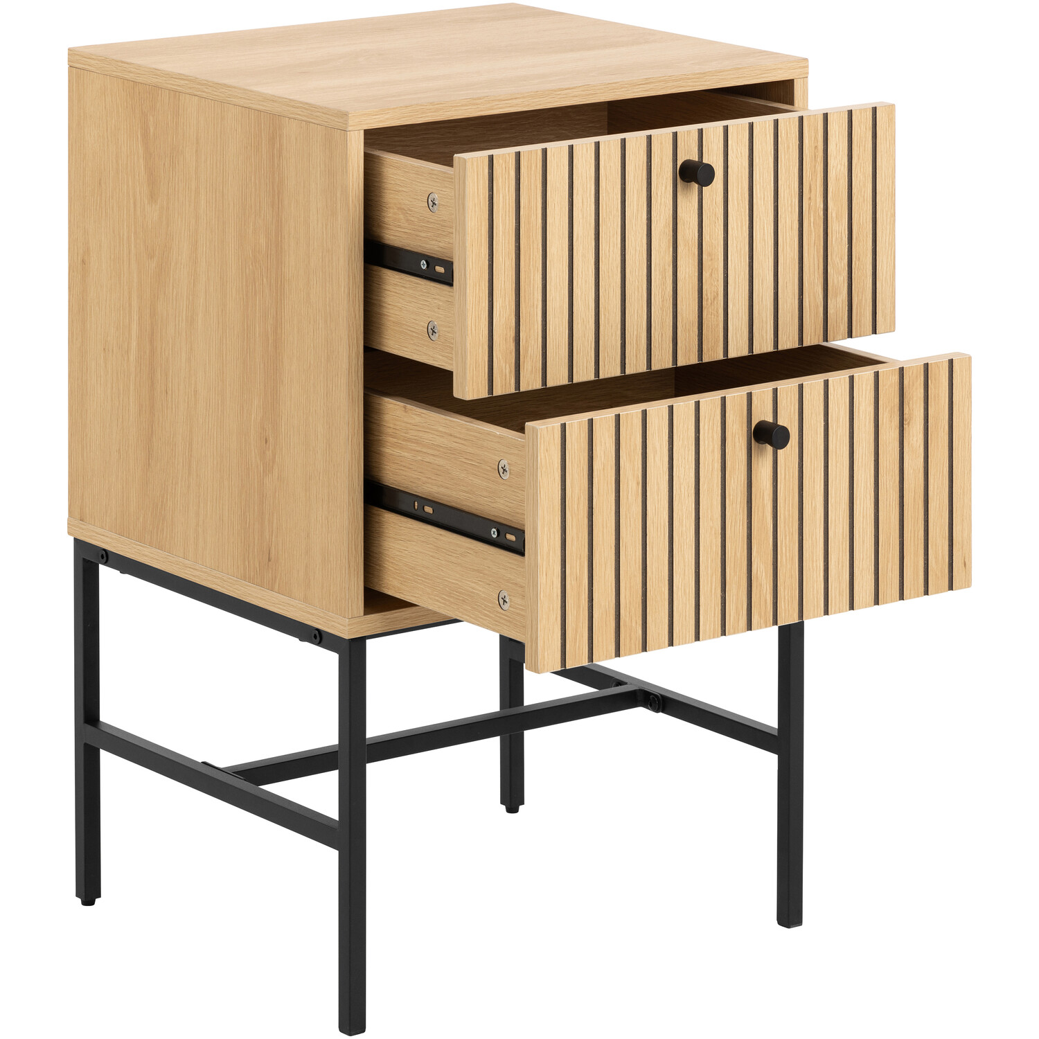 Albany Bedside Table - Oak