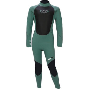 Surf Blue / 5-6 Years TWF XT3 3mm Kids Full Length Wetsuit shot 11218796