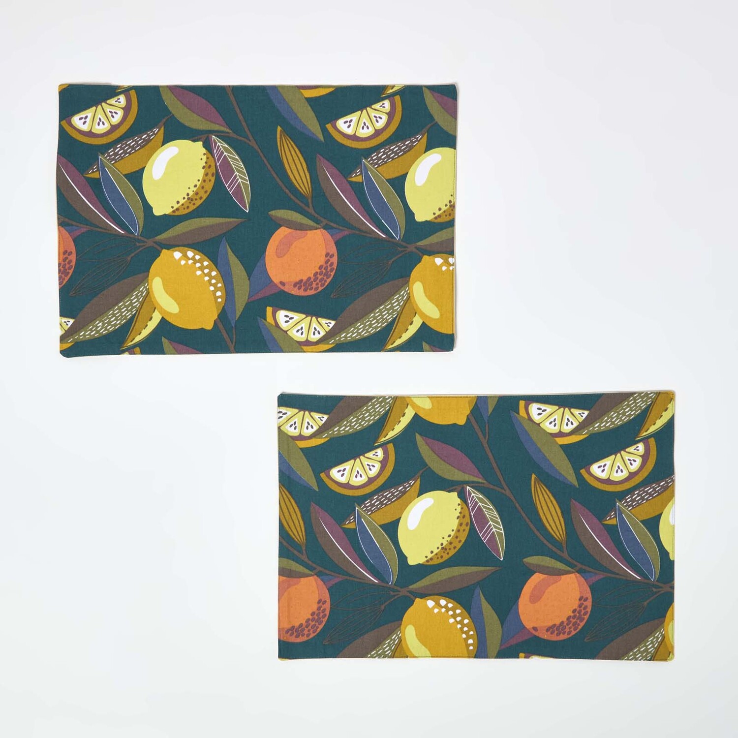 Image of 100 Cotton Citrus Placemats, Set of&hellip;