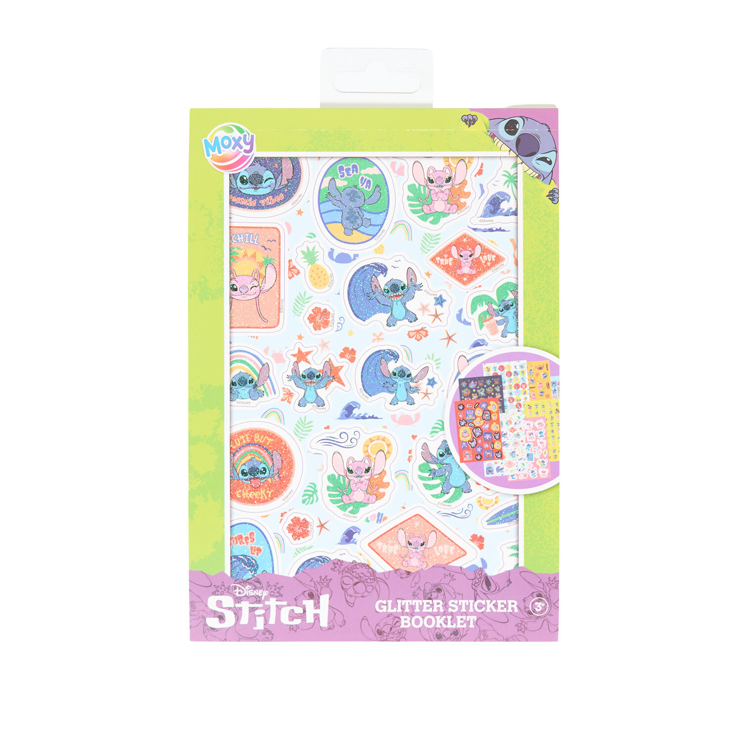 Moxy Stitch Glitter Sticker Booklet