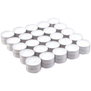 50x Unscented Tealights for Every Occasion
