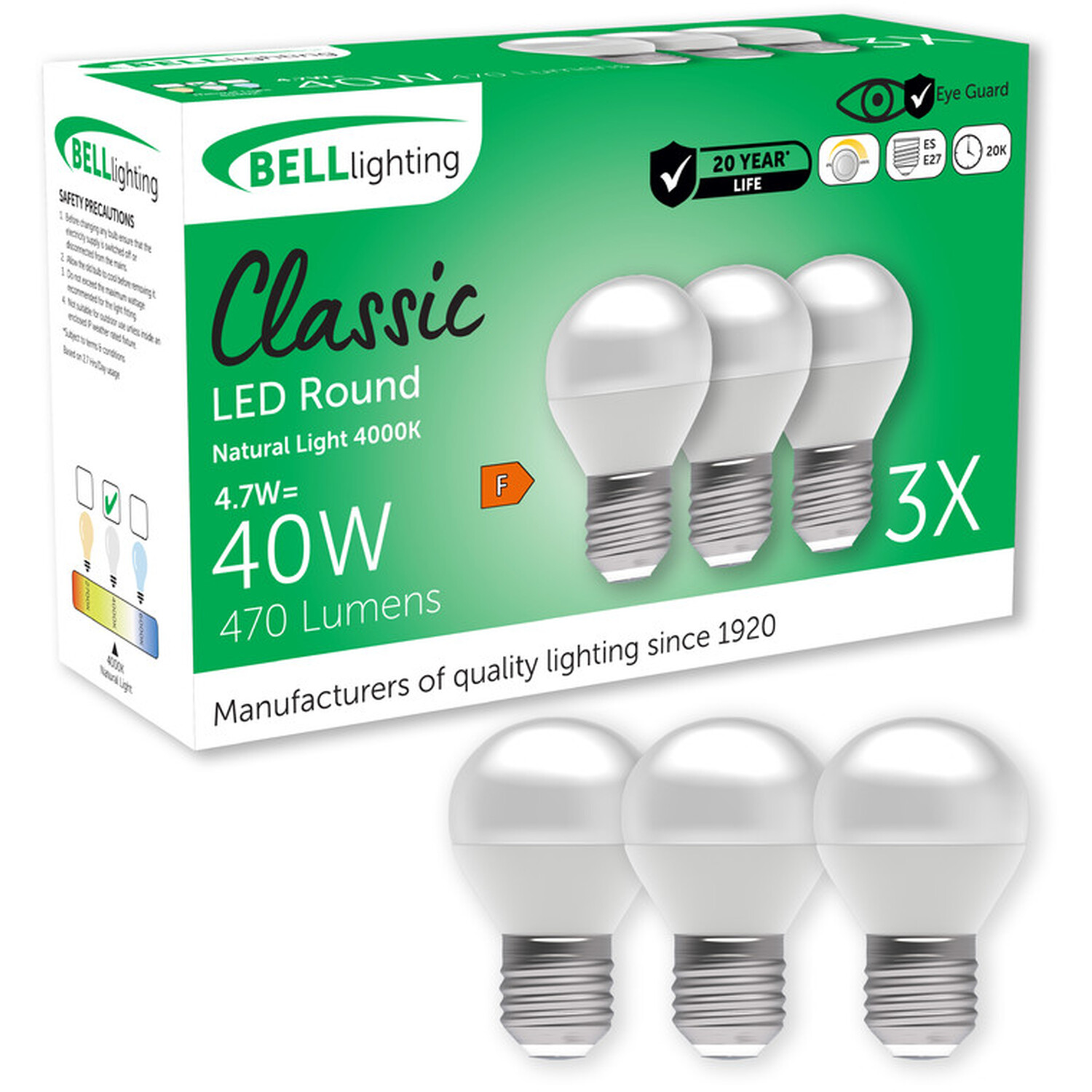 Image of E27 Edison Screw Dimmable LED Golf&hellip;