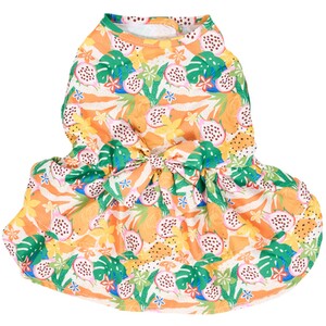 Jungle Fruits Dog Dress