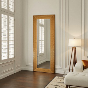 Wave Tall Bevelled Wall Mirror
