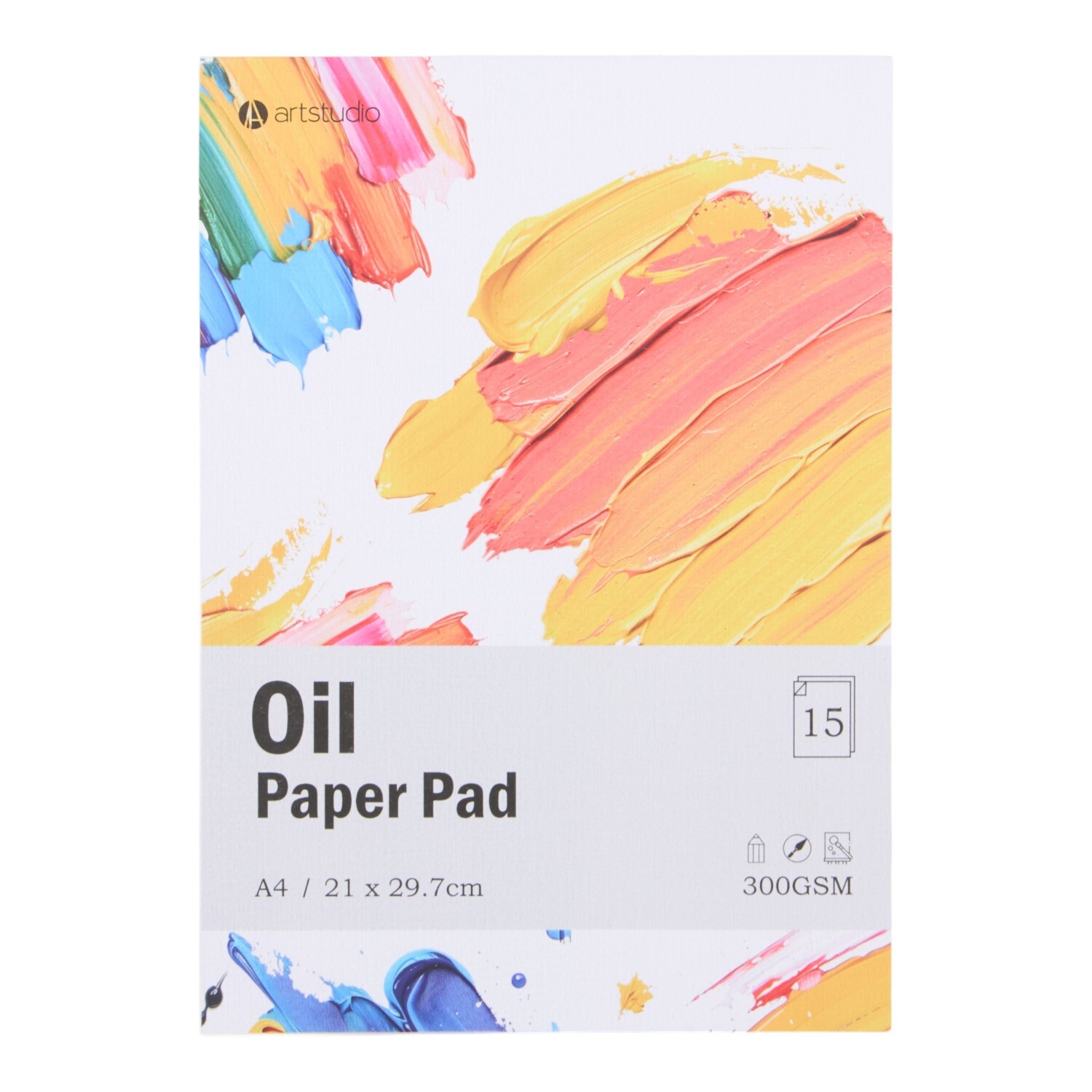 Artstudio 15 Sheets Oil Paper Pad - A4