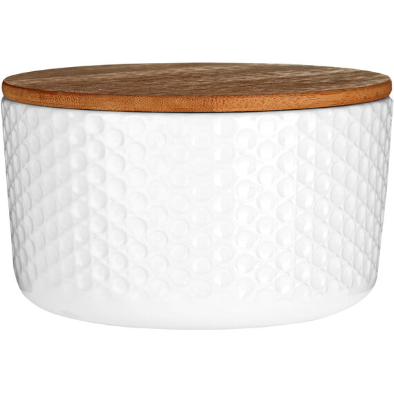 Geome 550ml White Storage Canister