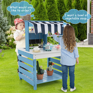 Double-Sided Kids Kitchen Playset
