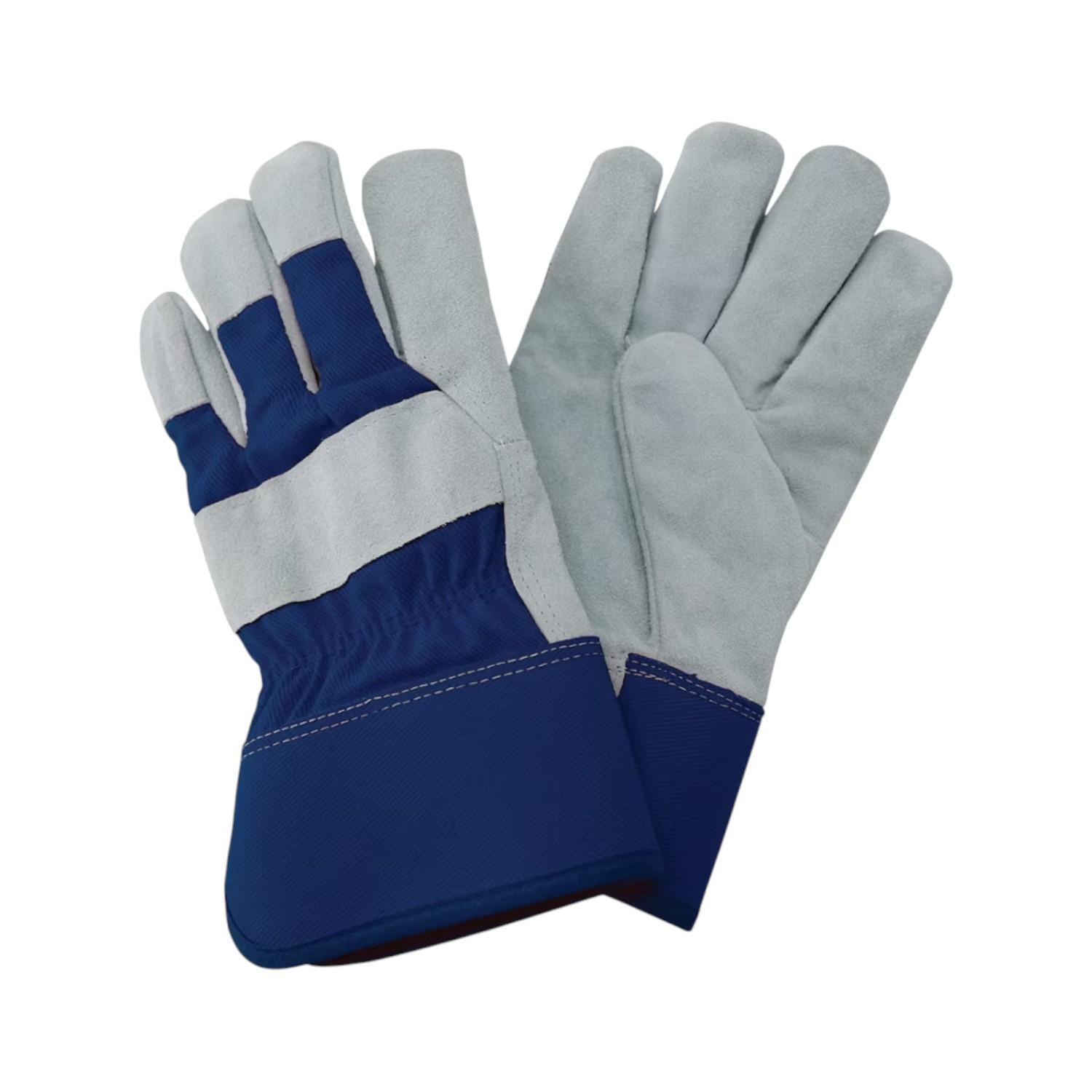 Westland Kent & Stowe Navy Fleece Lined Rigger Gloves - Image 2