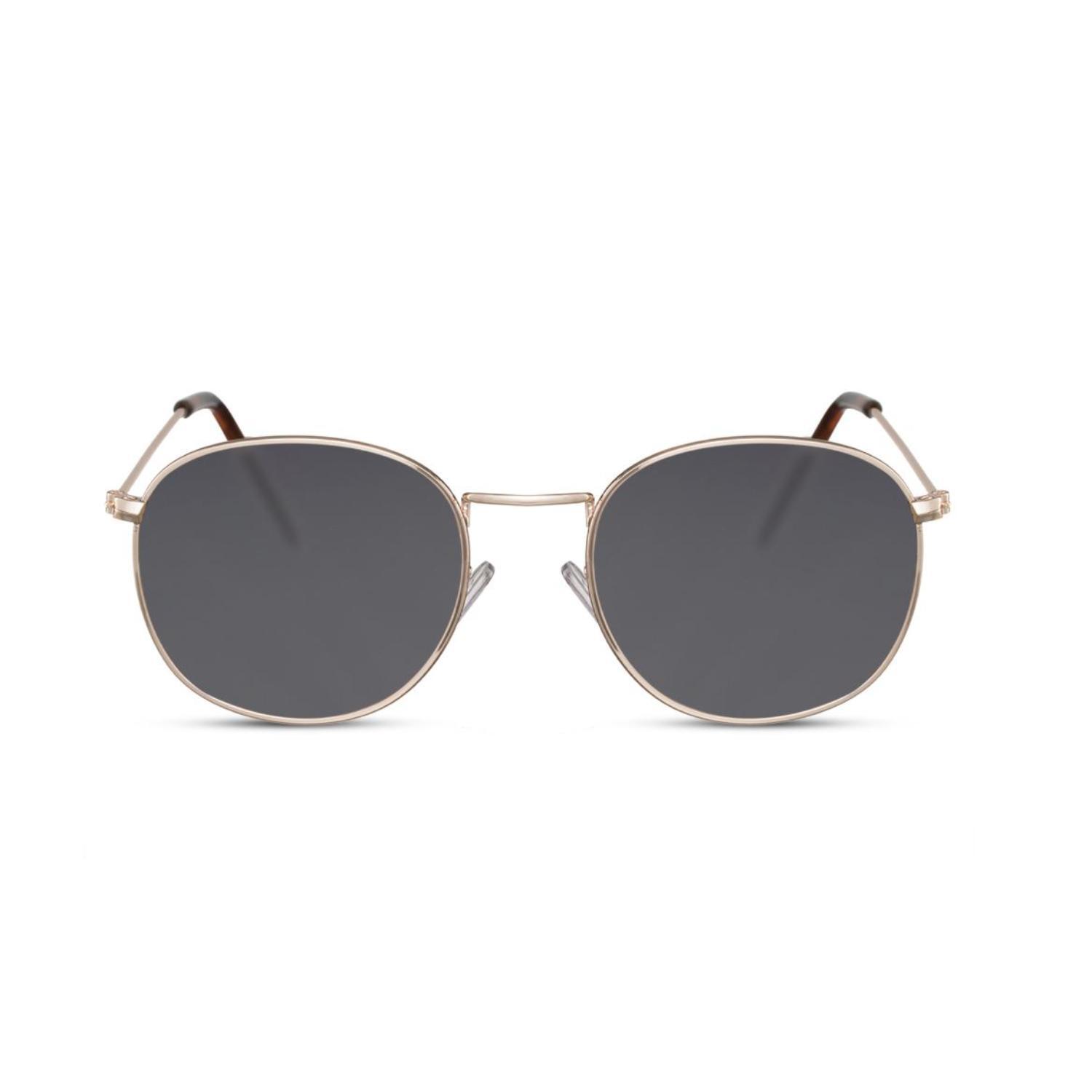 Sunglass Station Statement Round Unisex Sunglasses - Gold