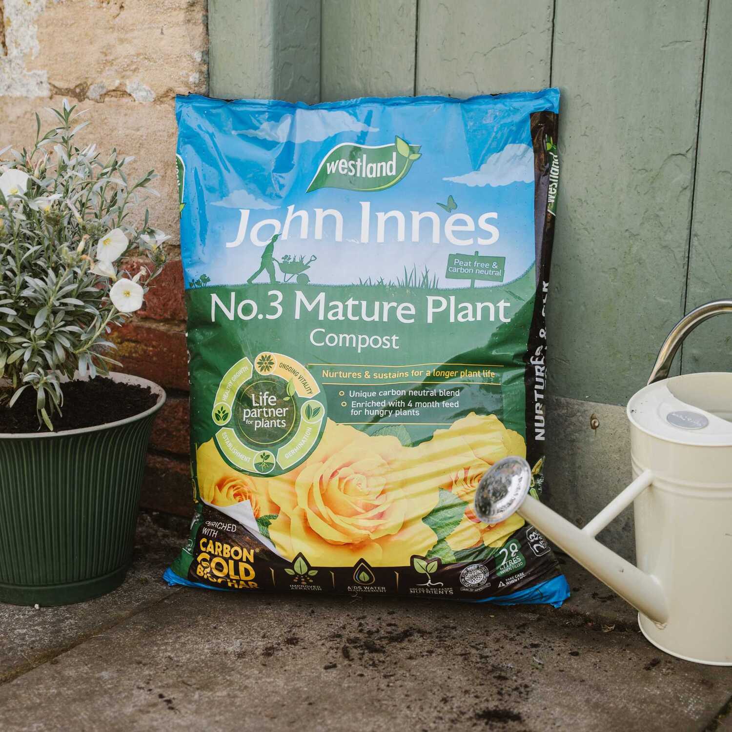 B&Q -  John Innes No.3 Peat-Free Compost 28L - Image 2