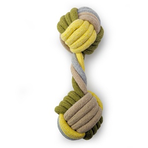 HugglePets Tiny Tails Dumbell Teether Puppy Toy
