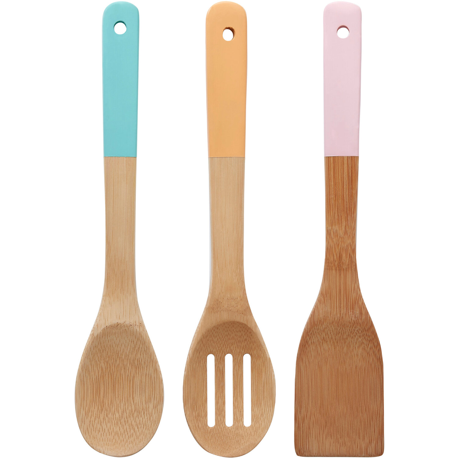 Aleki 3 Piece Bamboo Kitchen Utensil Set - Assorted