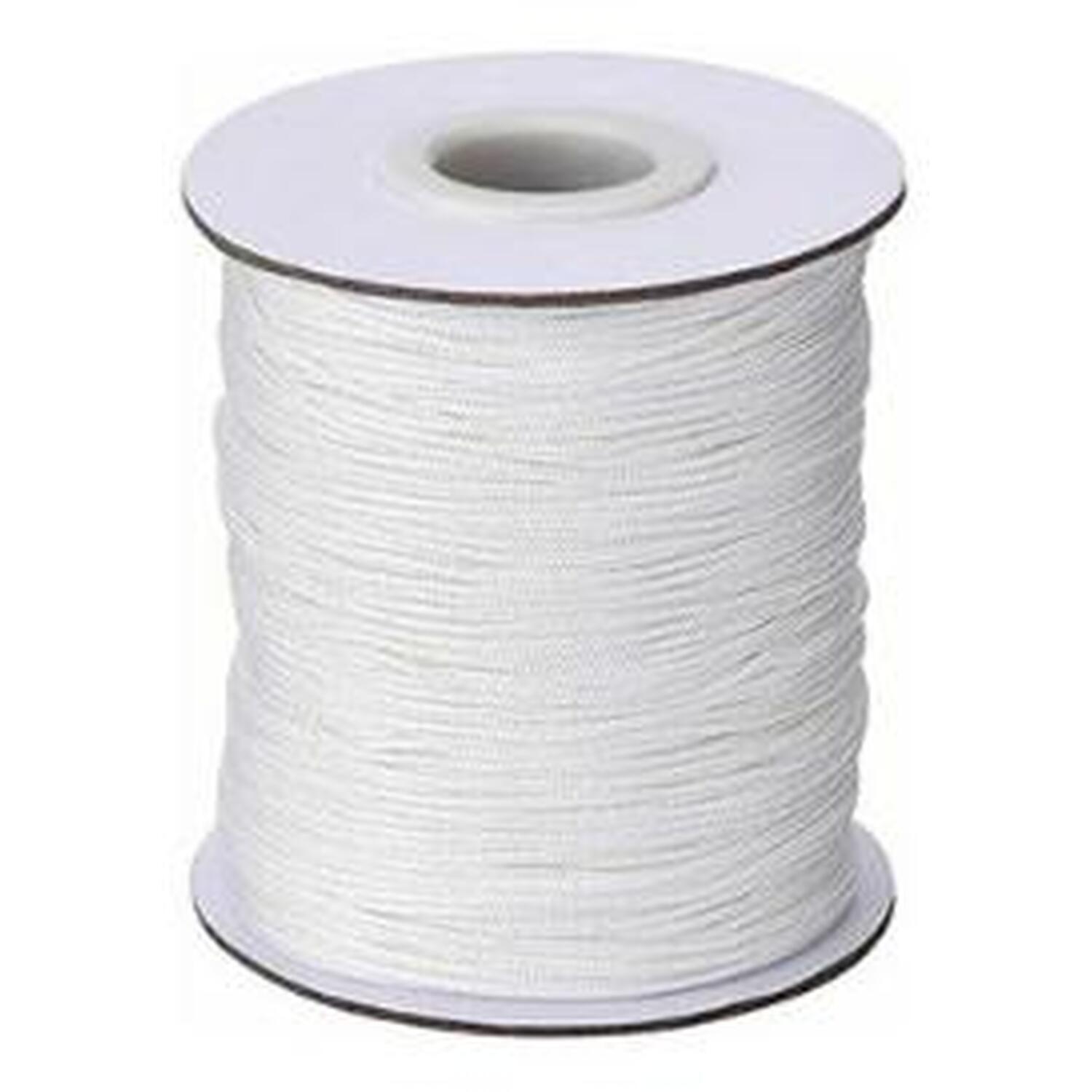 Roman Blind Cord String in White - White / 10cm / 1.5cm