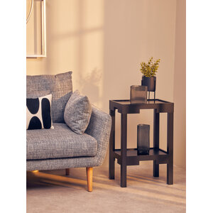 Fiori Thyme in Black Pot with Stand