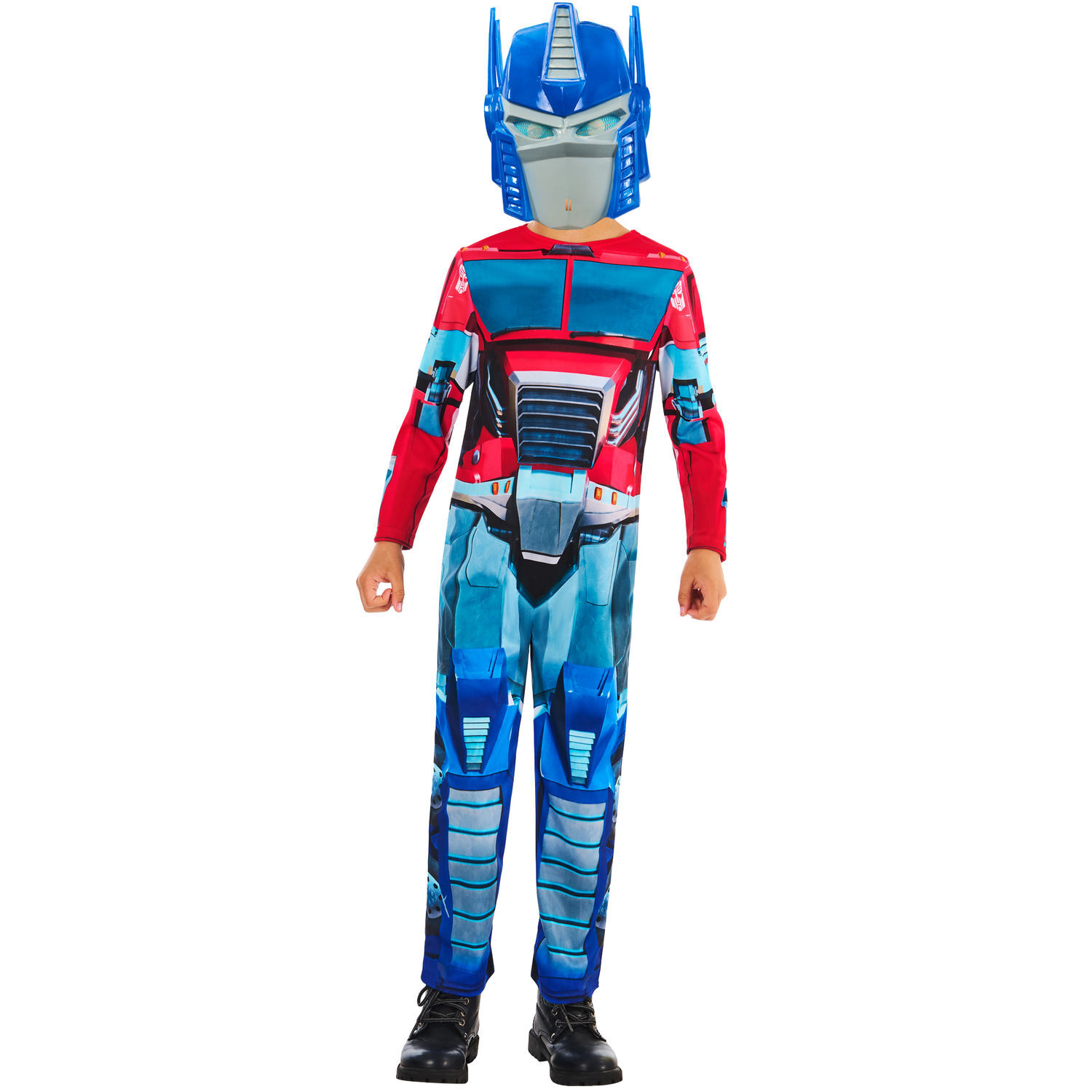 Transformers Childrens/Kids Earth Spark Optimus Prime Costume Set - Blue/Red / 5-6 Years - Image 1
