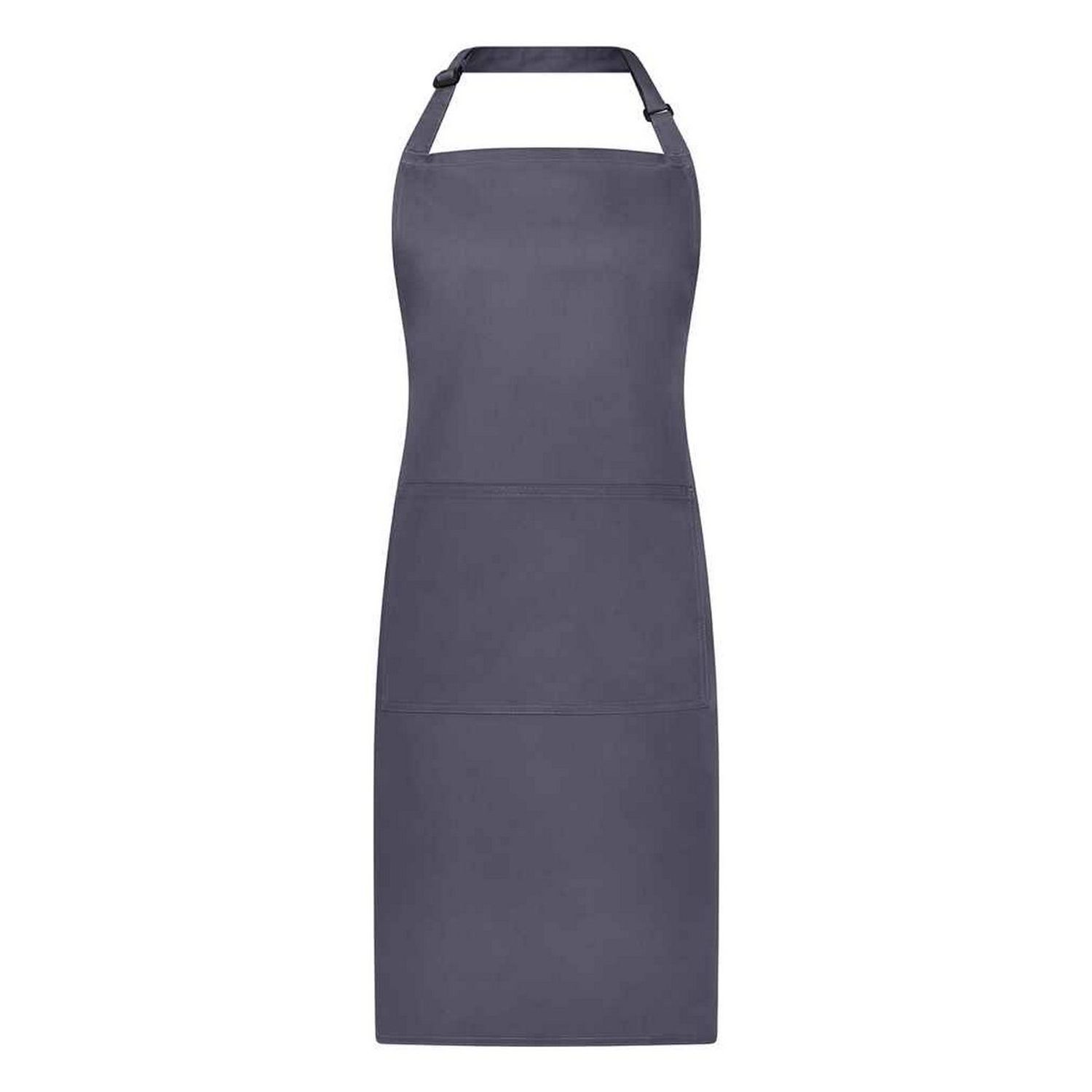 Brand Lab Bibbed Full Apron - Steel