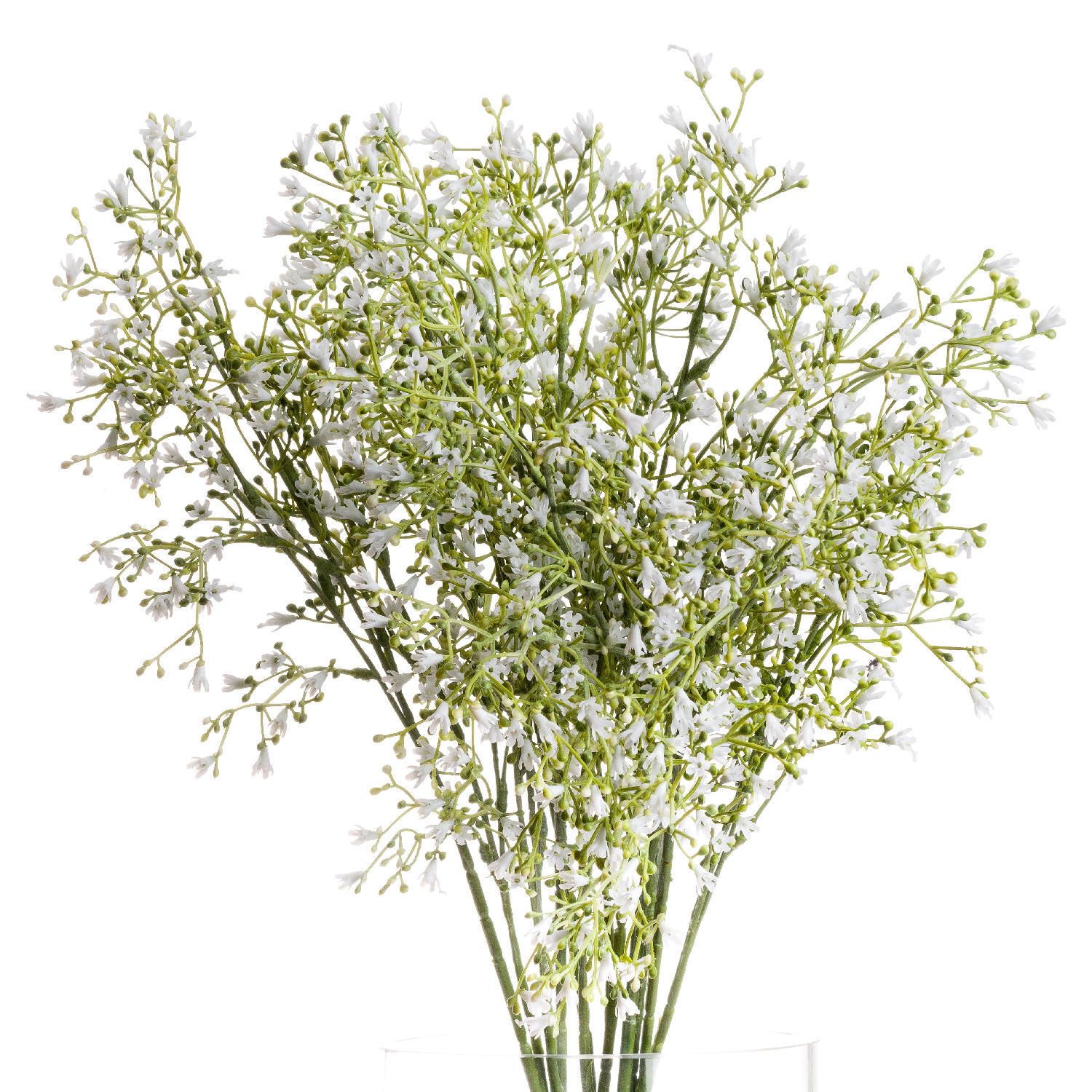 Hill Interiors Wildflower Spray Artificial Flower - White/Green