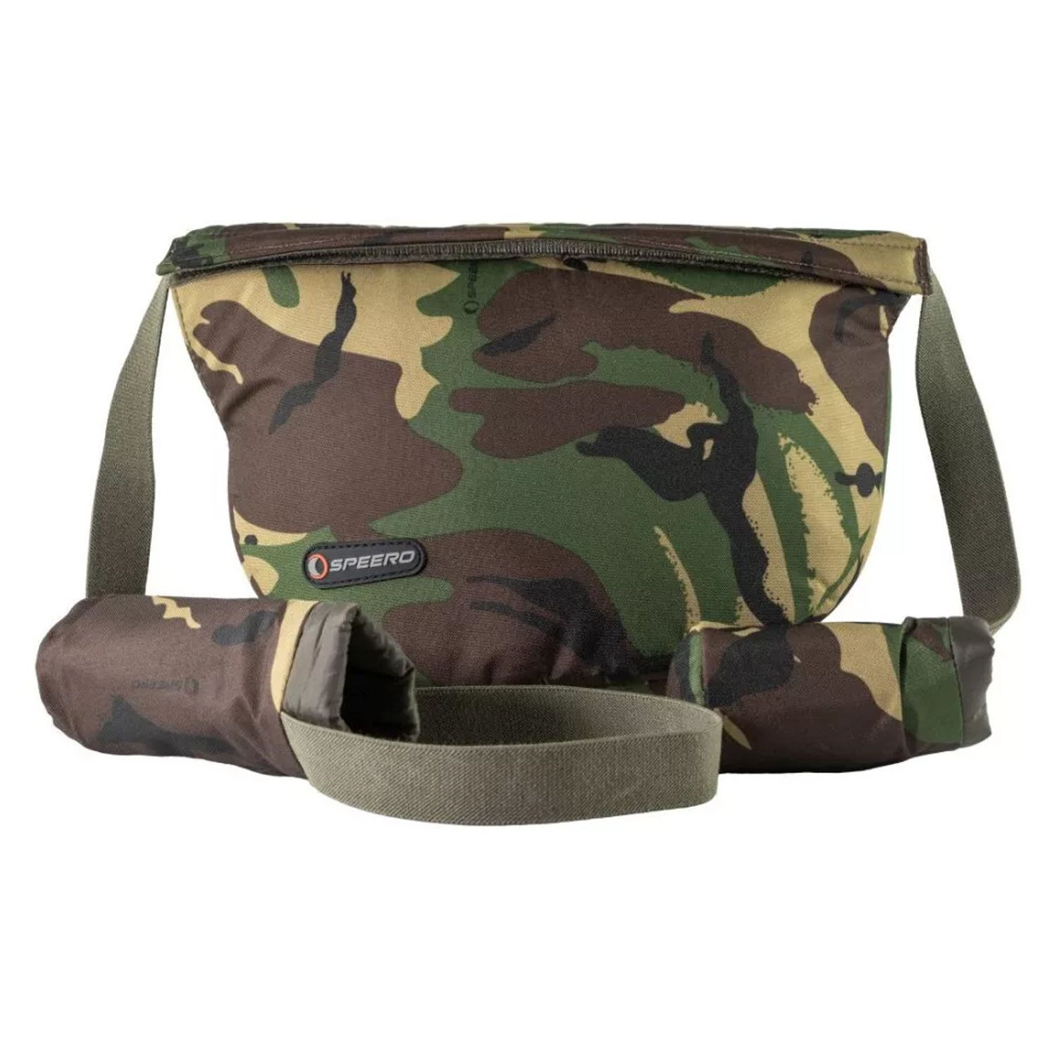 Speero Camo Cordura Fishing Reel Pouch - Green