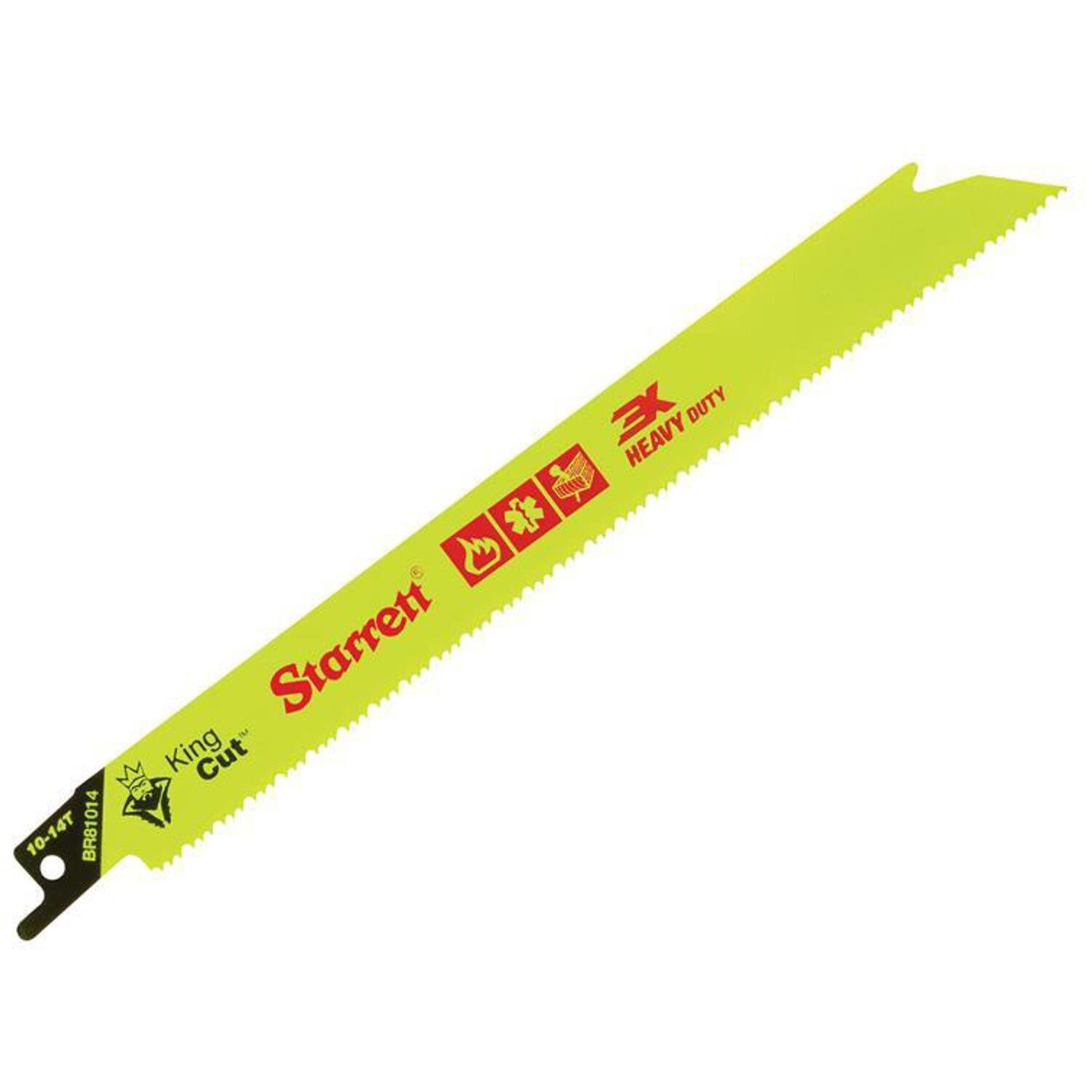 Starrett Br81014-5 Bi-Metal King Cut Demolition Blade 203Mm 10-14 Tpi (Pack 5) - Image 7