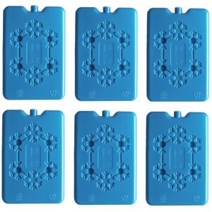 6x Slim Ice Block Freezer Board 200ml Reusable Ice Pack 165 x 110mm