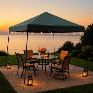 Green Home Source Easy Up 3m x 3m Outdoor Garden Gazebo with Carry Bag  shot 15768229