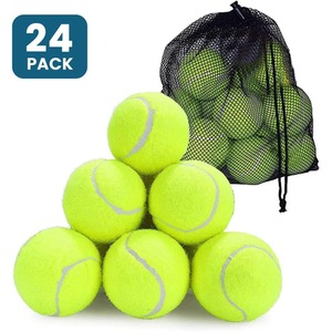Tennis Balls Pack with Mesh Carry Bag for All Courts
