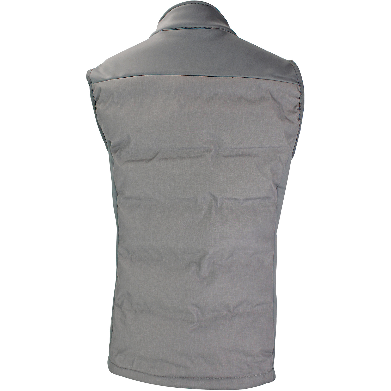 Heat Holders Women's Winter Insulated Hybrid Vest | Fleece-Lined Sleeveless Gilet Jacket in Grey | Size: Small