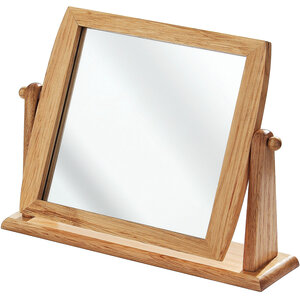 Wooden Frame Swivel Mirror