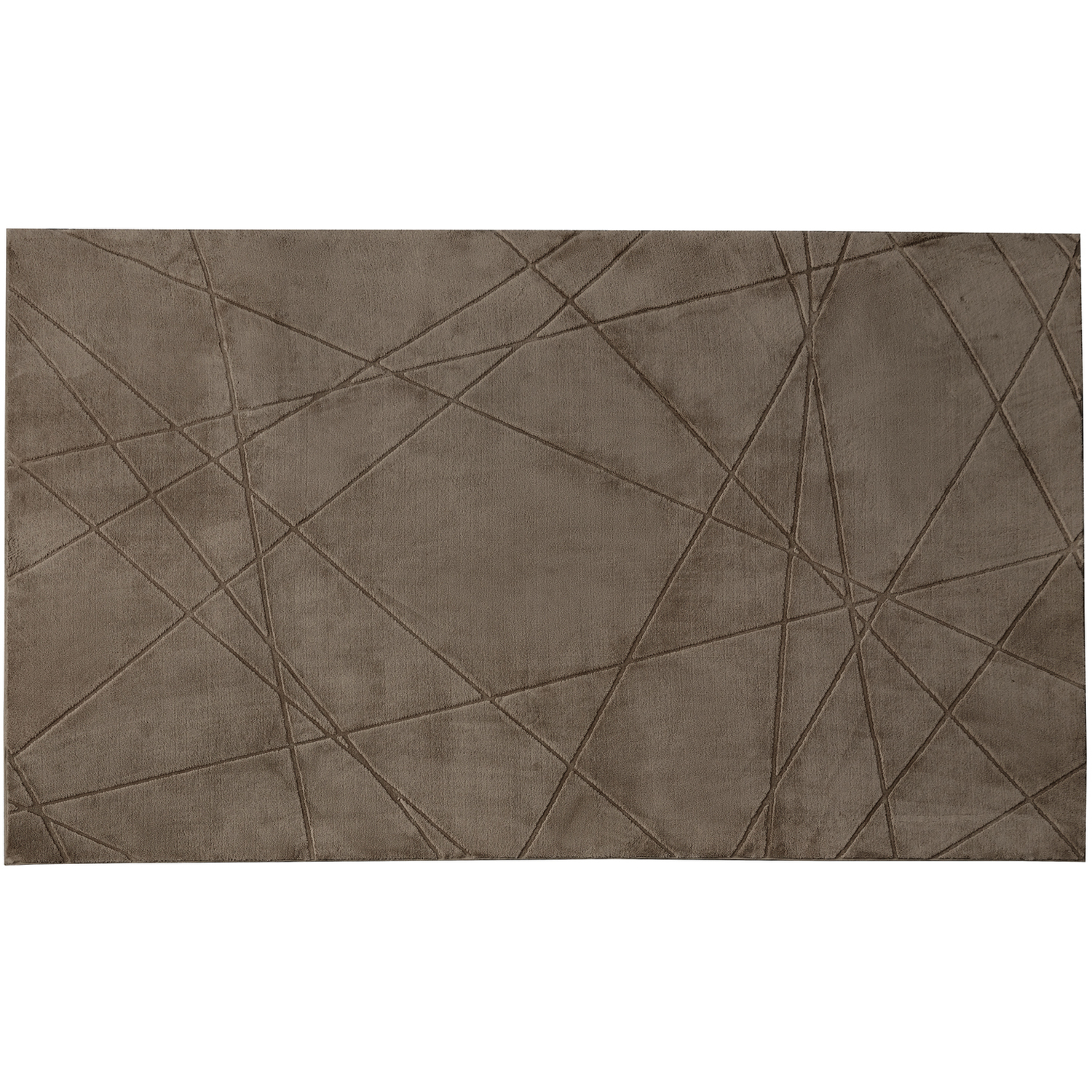 The Signature Soft Washable Rug - Taupe / 160cm