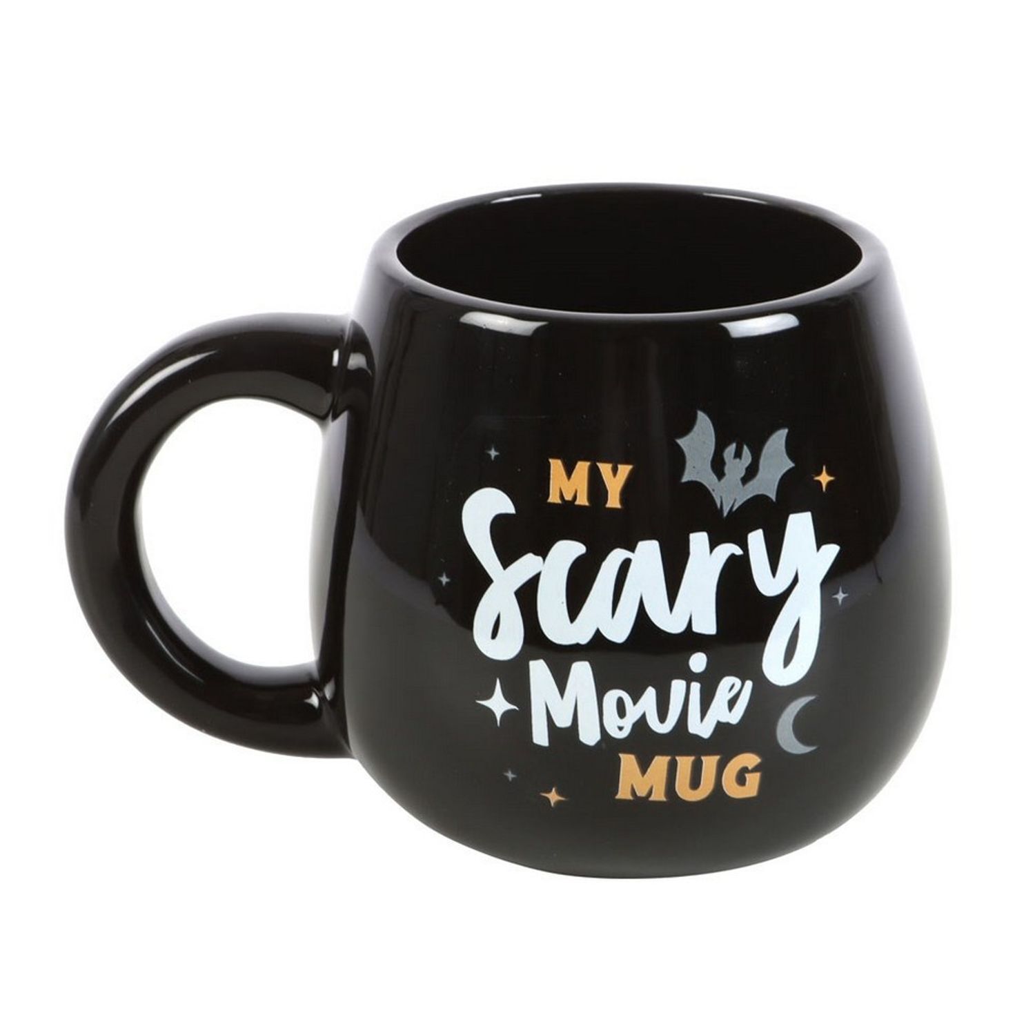 Something Different My Scary Movie Rounded Mug - Black/White