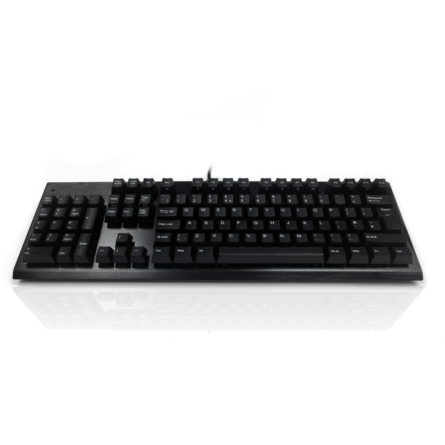 Accuratus Left Hander - Usb Professional & Programmable Left Handed Full Size Keyboard With Mechanical Key Switches - Uk English - Image 3