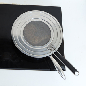 Buckingham Stainless Steel Fine Mesh Splatter Screen with Folding Handle 30 cm