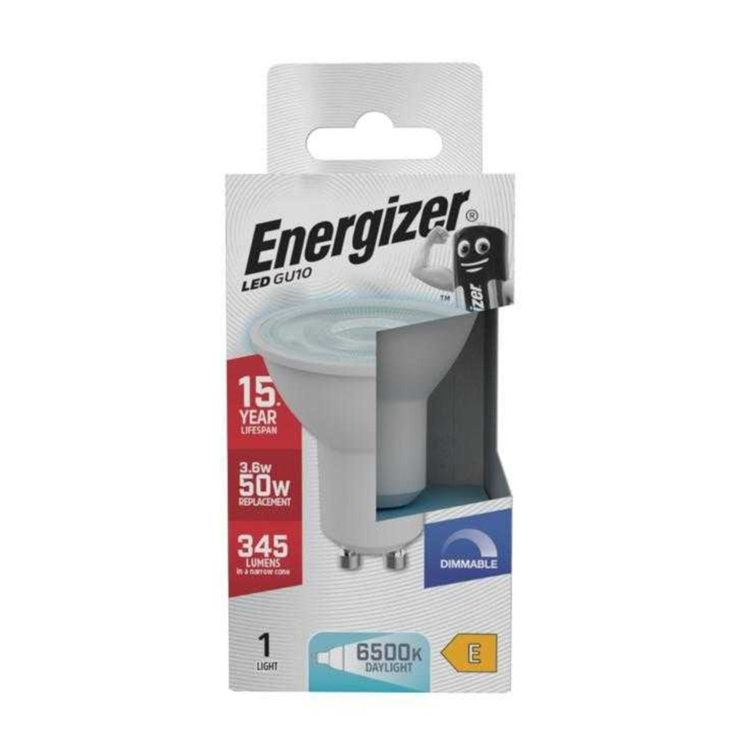 Energizer Gu10 Led Bulb - White