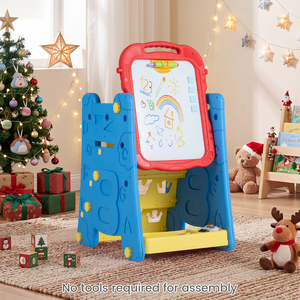 3 in 1 Double Sided Magnetic Board Art Easel