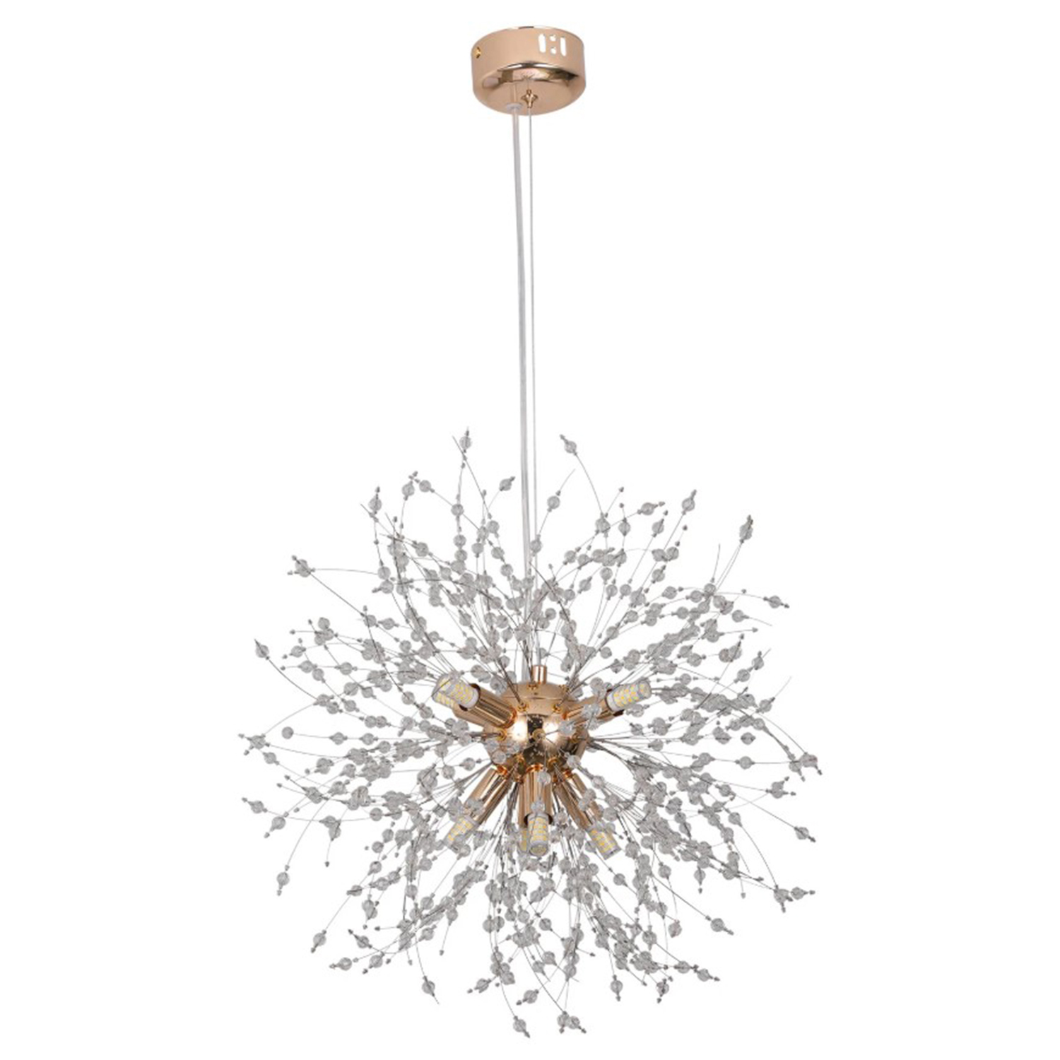 The Bath Plus Tb+ Chandelier Gold Fireworks - Gold