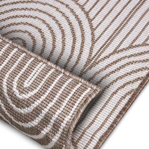 Reversible Pangli Flatweave Indoor & Outdoor Rug Beige