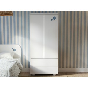 Livana Double Wardrobe with Drawers